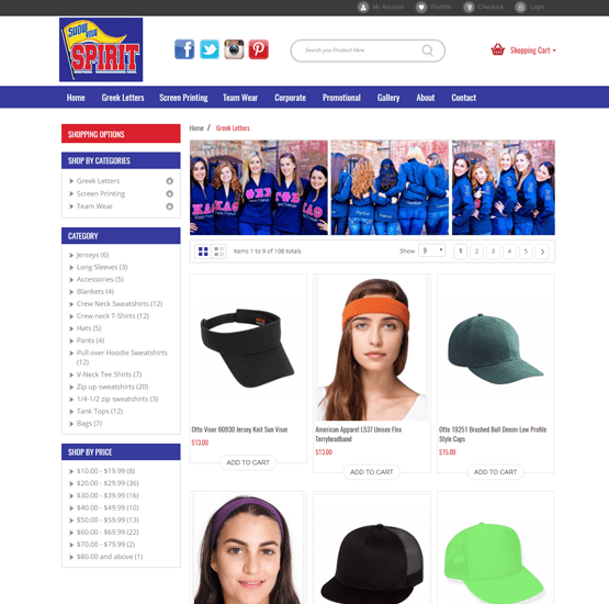 Show Your Spirit