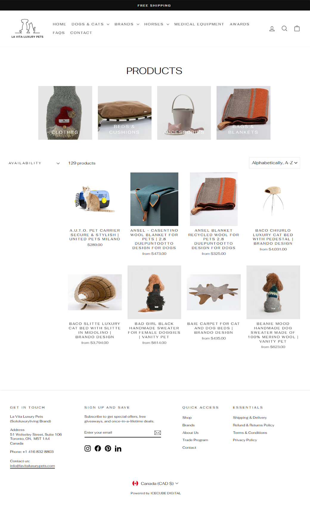 La Vita Luxury Pets Case Study
