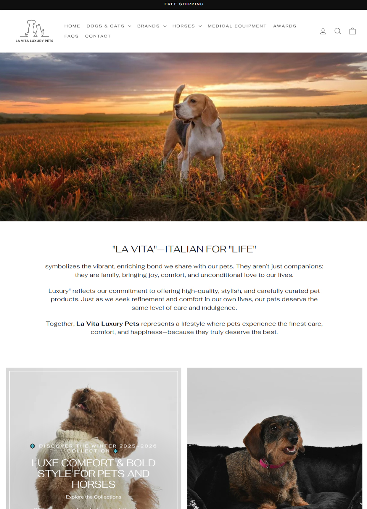 La Vita Luxury Pets Case Study