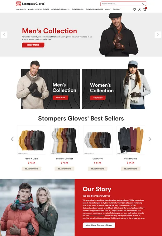 Stompers Gloves Case Study