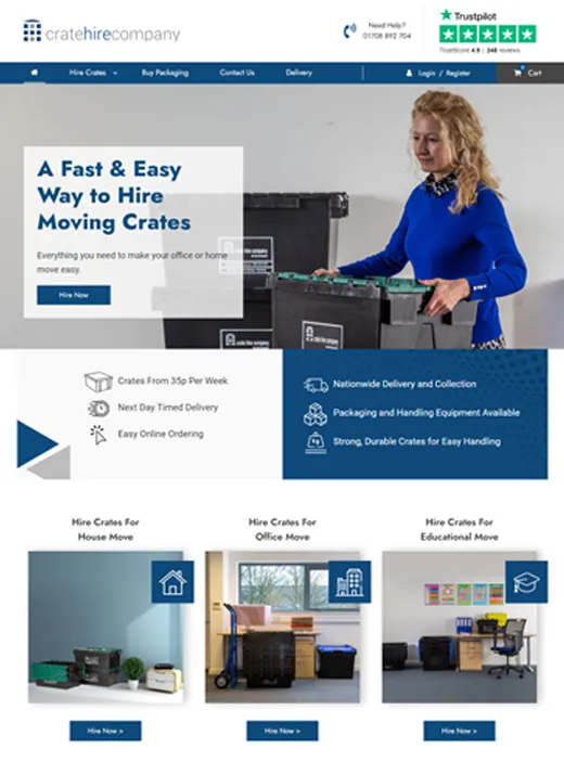 Crate Hire Company