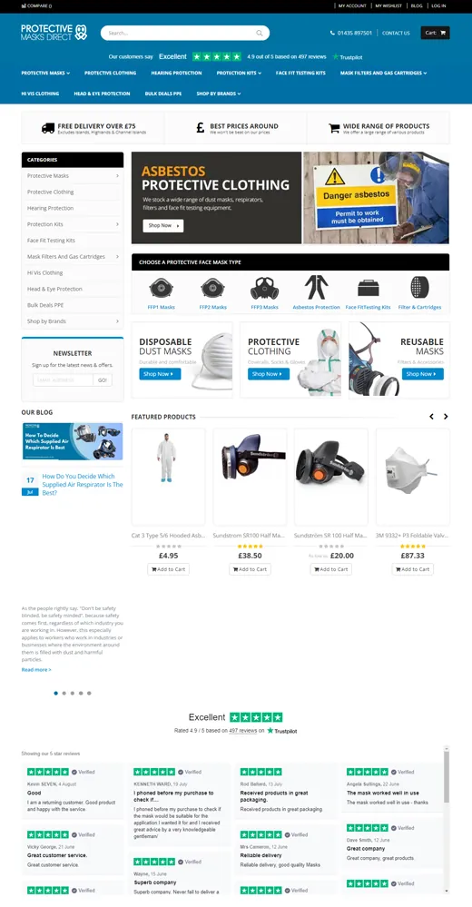 Protective Mask Direct Case Study