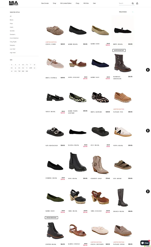 Mia Shoes