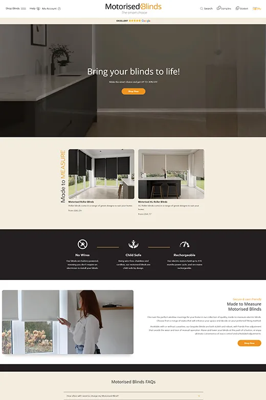 Motorised Blinds