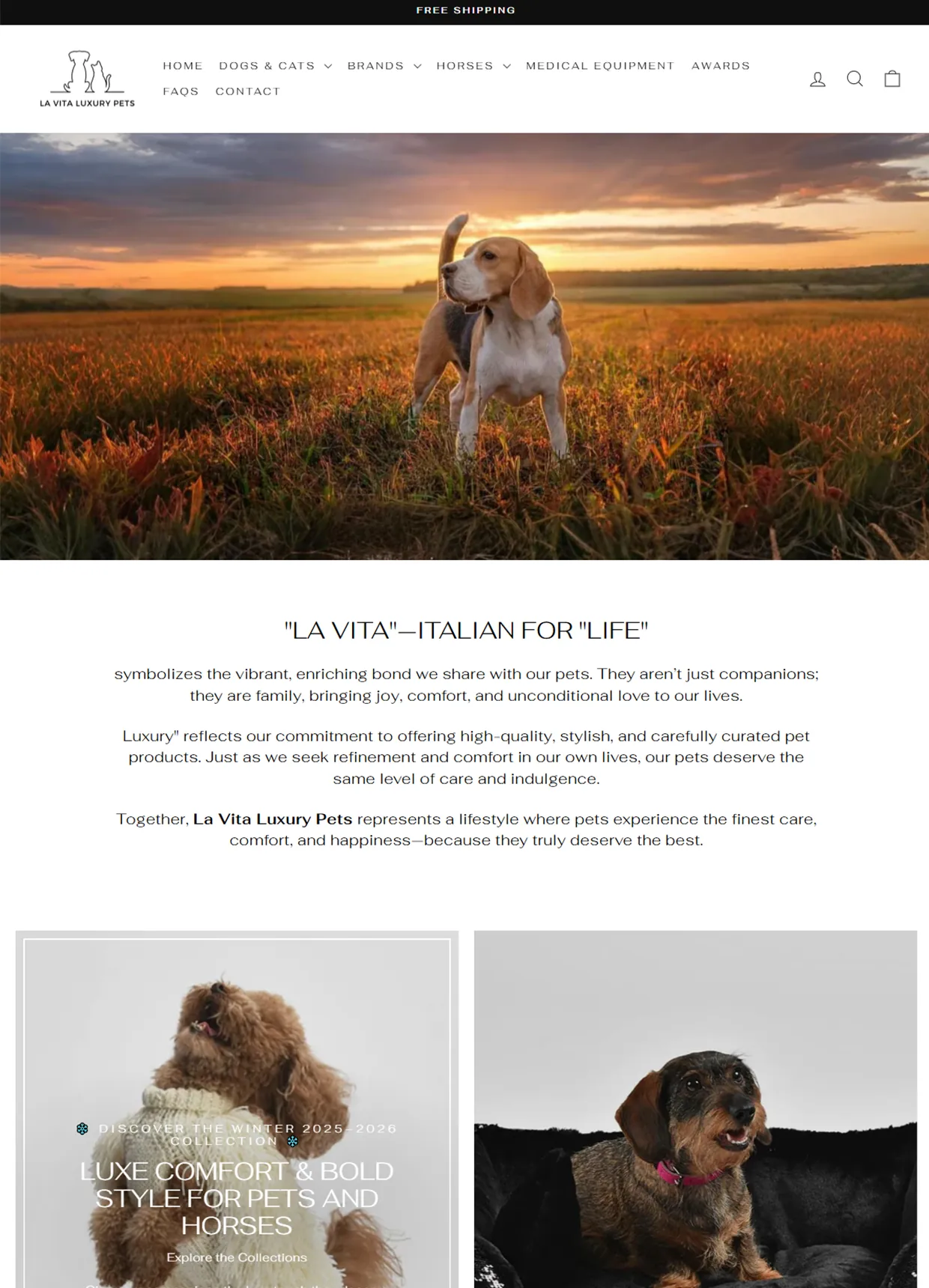 La Vita Luxury Pets Case Study